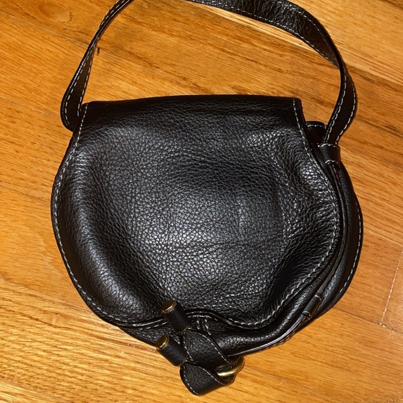 Chloé Marcie Small Saddle bag - Picture 9 of 12